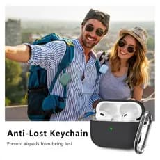 Capa Case Silicone Protetora para fone apple AirPods pro 3 2025