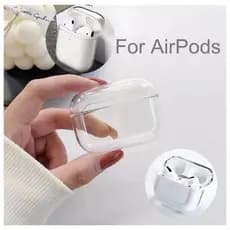 Capa Case Capinha Acrílico Rígida Transparente Para AirPods12 e AirPods Pro e Airpods3 e AirPods Pro 2