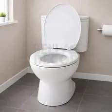 Assento Sanitário Almofadado Conforto Premium em PVC – Macio, Prático de Limpar e Instalação Simples