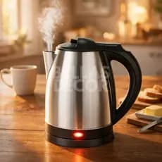 Chaleira Elétrica 2L Inox 127V Fervedor Rápido de Água Base 360° Prática e Moderna