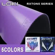 Borracha De Tênis De Mesa LOKI RXTON 5 Aprovada Pela ITTF Pegajosa De Alta Elasticidade Para Ataque Rápido