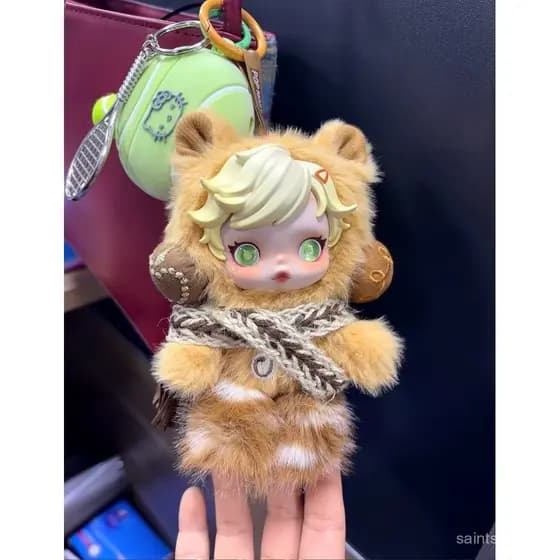 Minha caixa misteriosa (versão continental da China) novo produto na moda jogar SP4 vinil boneca de pelúcia mochila ping