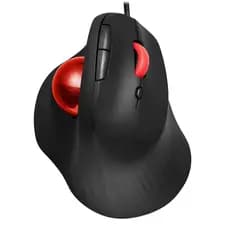 JOMAA Mouse Trackball Ergonômico Com Fio Ratos Verticais Para Jogos Computador PC iPad Fácil De Controle De Polegar
