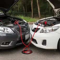 Cabos chupeta automotivo recarga bateria carro emergência energia portátil