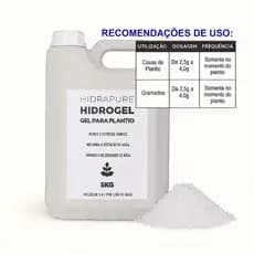 Gel Para Retenção de Umidade 5kg – Plantas Mais Verdes e Fortes