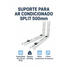 Suporte Ar Condicionado Split 18k 20k Btus 500mm | Capacidade 65kg