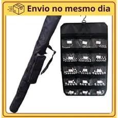 Capa Vara de Pesca 1,40 Com Bolso + 1 Porta Chumbada com 15 Repartições - Presente Dia dos Pais