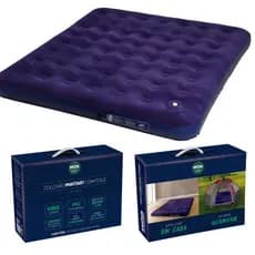 Colchão Inflável King Size com Inflador Embutido Mor + Kit Reparo