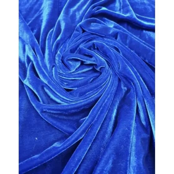 Tecido Veludo Cristal Royal 1.50M Larg x 1.00M Comp - Vestidos, Casados, festas.