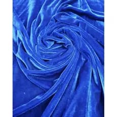 Tecido Veludo Cristal Royal 1.50M Larg x 1.00M Comp - Vestidos, Casados, festas.