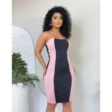 Vestido estilo tubinho - Tamanho Único.