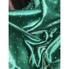 Veludo Diamante Verde Premium Luxo 1.00m Larg x 1.50m Comp