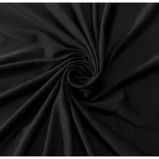 Tecido Suplex Preto Premium 1.60m Larg x1.00m Comp. p/ Legging / croopped / Bores.