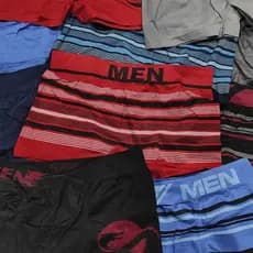 Kit 6 Cuecas Boxer Sem Costura Adulto