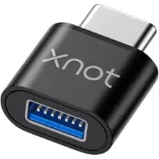 Conversor Tipo C para USB 3.0 OTG – Adaptador Rápido de Dados e Carregamento