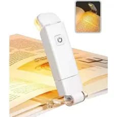 Luz De Leitura De Livros De Leds Brilho Ajustável USB Clip De Proteção Dos Olhos Portátil Bookmark Light