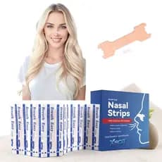Kit 50 unidades Breath Easy Breath Dilator Nasal Respire Melhor Anti Ronco e Alívio Respiratório