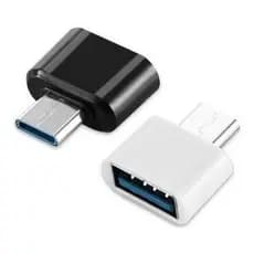Adaptador Otg Usb C Tipo C Macho Para Usb 3.0 /V8 Fêmea Pendrive
