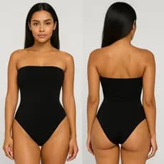 Body Feminino Tomara que Caia em Suplex com Bojo