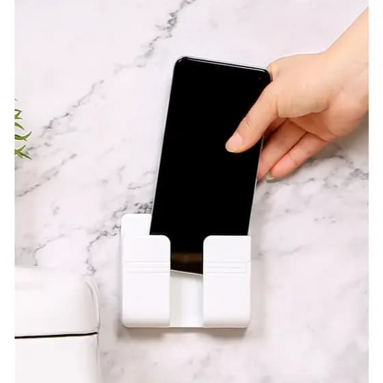 Suporte Para Controle Remoto Prático, Suporte Multiuso De Parede Para Celular Controle Plástico