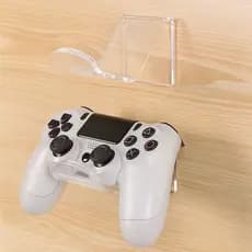 Suporte De Controle Universal De Parede Acrílico Autoadesivo PS5 PS4 PS3 Xbox Switch Fone De Ouvido Gamepad Jogo