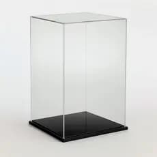 Caixa Expositor Vitrine De Acrílico Transparente Para Exposição De Carros De Brinquedos, Miniaturas, Estatuas