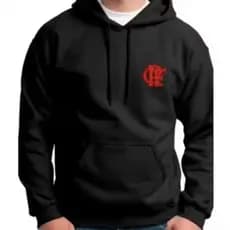 Moletom Casaco Masculino Canguru Plus Size G1 ao G5 Capuz e Bolso