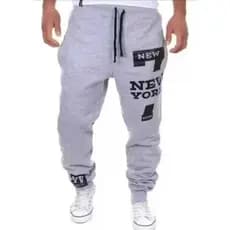 Calça Moletom Jogger Masculina Academia Confortável Algodão com Bolso