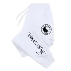 Calça Moletom Unissex Algodão Flanelada Estilo Streetwear Bolsos