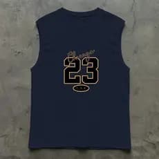 Camiseta Masculina Camisa Regata Machão Estampada Chicago Gola Redonda Novidade