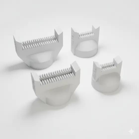 Kit 4 Bicos Aplicadores de Cola para MDF 19mm 22mm 39mm 45mm | Acabamento em Topo Profissional