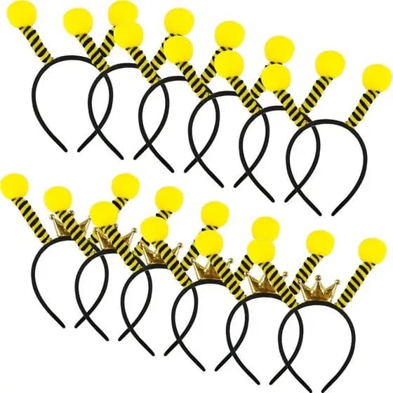 12pcs Cinto de Antena de Abelha para Fantasia de Festa e Acessórios de Cosplay MFVG
