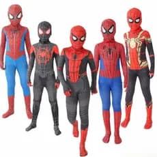 MISS.YE Roupa De Halloween Para Crianças Homem-Aranha Conjunto Infantil E Adulto