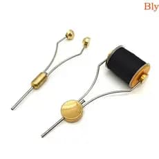 Bly Fly Amarrando Ferramentas Fio Threader Mosca Bobina Linha Pesca Peixe Gancho Ferramenta Ligação Durado