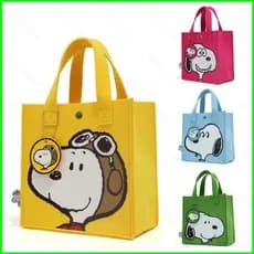 GC4 Snoopy Cartoon Cute Student Bolsa De Ombro Moda Personalidade De Grande Capacidade CG4
