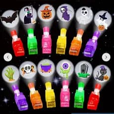 10/20 Peças Luzes De Dedo Lembrancinhas De Festa De Halloween Para Crianças Iluminam Brinquedos De Doces Ou Travessuras
