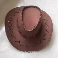 Chapéu De Cowboy Ocidental Adulto Da Moda Com Aba Grande