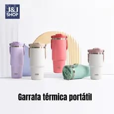 𝐓𝐘𝐄𝐒𝐎 Caneca De Café Isolada A Vácuo Grande Capacidade Esportiva Alça Quente/Fria Com Canudo/Alça