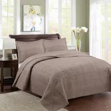 Colcha Provence Linho Premium - Super King - C/ 02 Porta Travesseiro