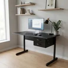 Mesa para Computador com 2 Gavetas e com Chaves