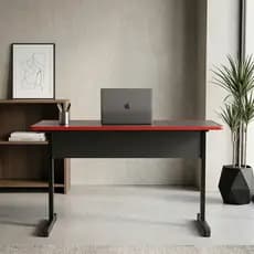 Mesa para Computador, Trabalho, Home Office ou Gamer Vermelha - ColorPop