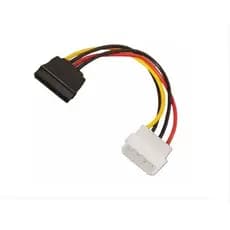 Cabo De Força Sata  |  15cm |  Molex 4 Pinos | Oem Pc-stf015