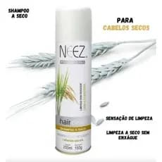 SHAMPOO A SECO SEM ENXÁGUE CABELOS SECOS 250ML