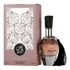 Perfume Shagaf Al Ward Árabe 100ml Feminino Embalagem de vidro lacrado