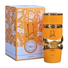 Perfume Yara Amarelo Tous Lattafa Árabe 100ml Feminino Embalagem de vidro lacrado