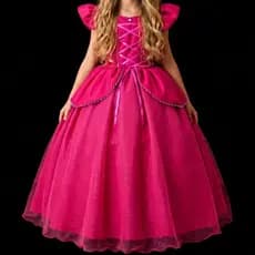 vestido de princesa infantil menina rosa fantasia princesas da disnei infantil 3 anos infantil festa menina princesa