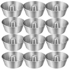 Jogo de Formas Nº12 300ml Alumínio para Doces e Sobremesas