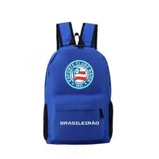 Mochila Bolsa Escolar Esportiva Futebol Todos Os Times Do Brasileirão Varias Cores Envio Imediato Promoção