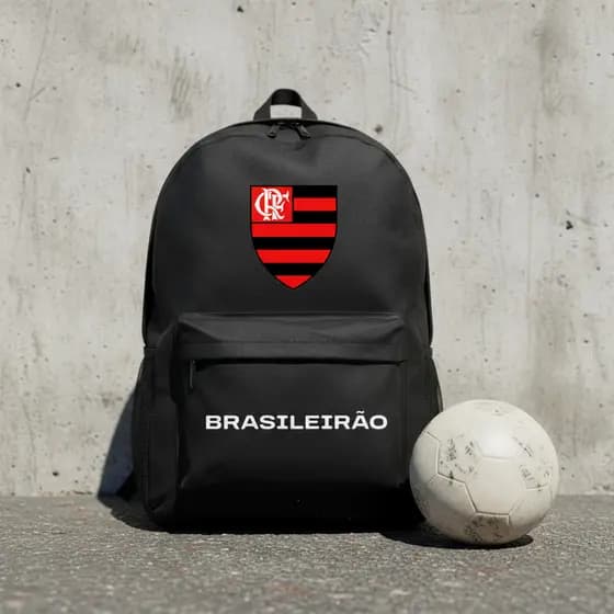 Mochila Bolsa Escolar Times Brasileirão Adulto Infantil Kids