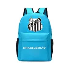 Mochila Escolar/Trabalho/Futebol/Esportivo Cabe Caderno 10 Matérias e Notebook Todos os Times Brasileiros Serie A Promo